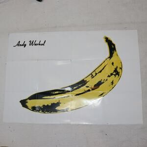 Andy Warhol Banana Poster (Double-Sided, 2011 Calendar Back)